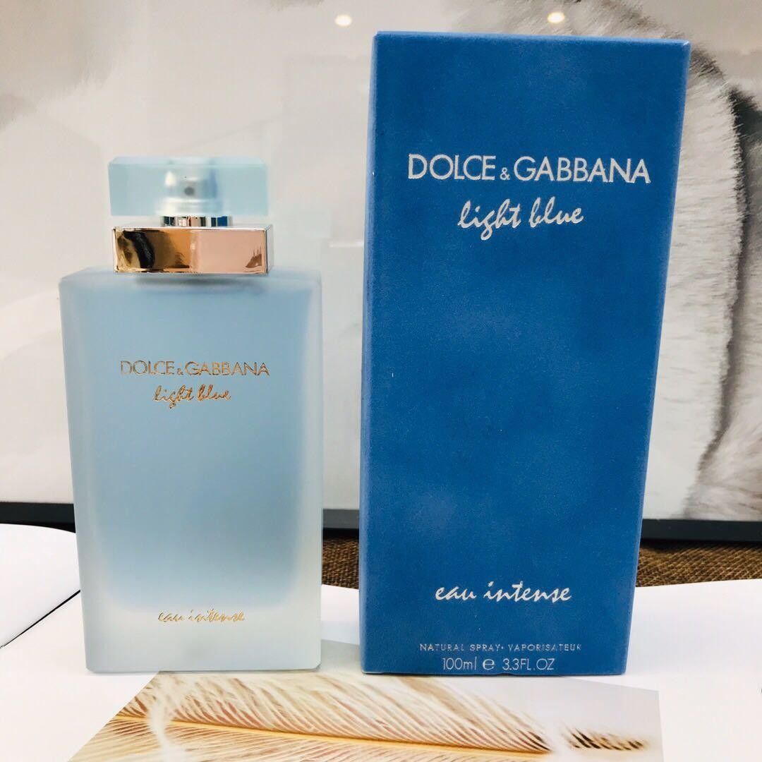 FREE POSTAGE Perfume Dolce gabbana light blue eau intense women Perfume  Tester Quality NEW, Beauty & Personal Care, Fragrance & Deodorants on  Carousell