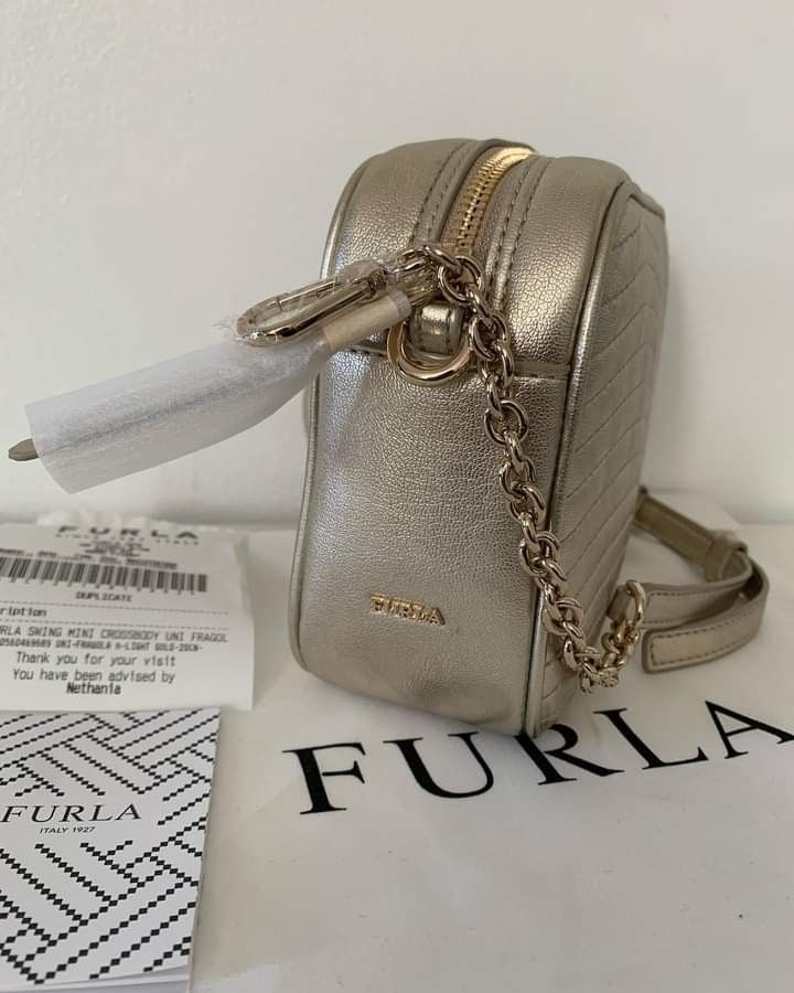 Furla Swing Mini Crossbody, Women's Fashion, Bags & Wallets, Crossbody