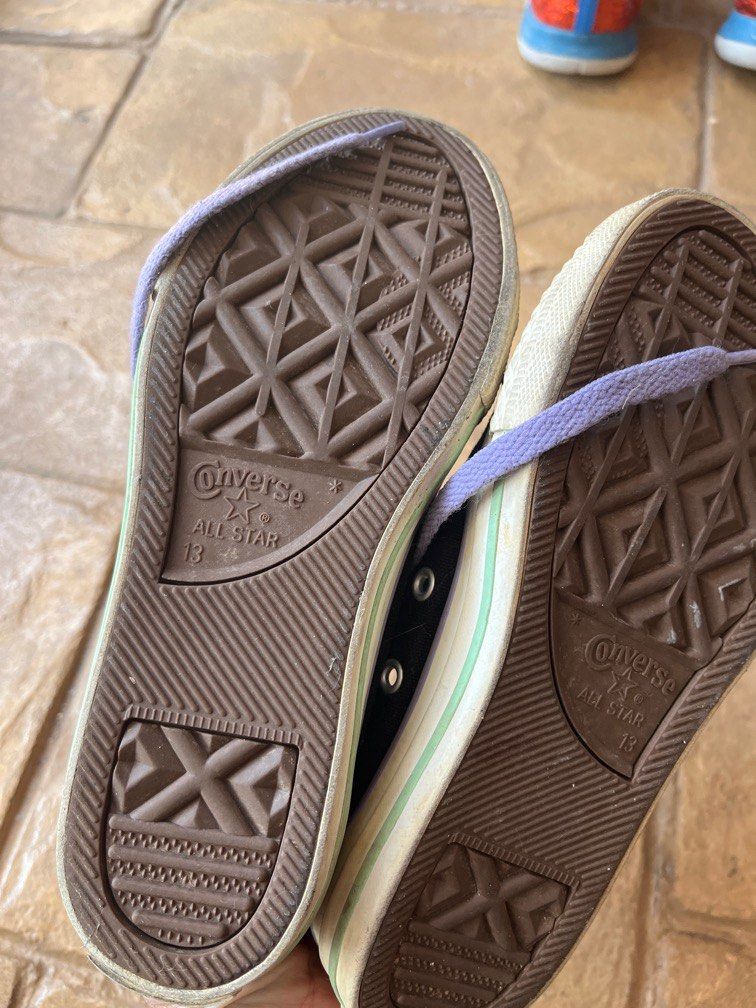Girls converse size shop 13