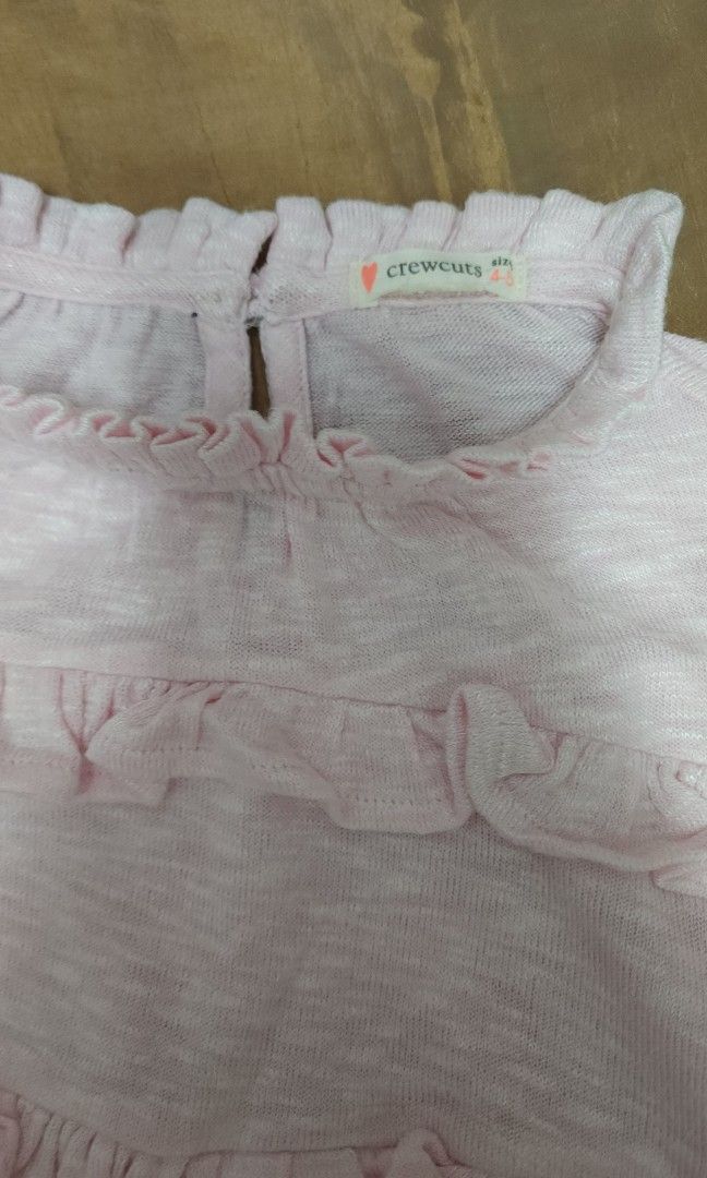 Girls Tops Zara J Crew Bundle (Category: Babies & Kids Fashion) located in Pasig City. Submitted by mycolourph (Listing ID 1203455811, Image 2). Description: BUNDLE TOPS pictures in order with prices and conditions. 1-2, 6-7 J Crew crewcuts frilled knit longsleeved top. size 4-5. bundled with pink bodysuit size 7-8 but fits 5-6 best. used few times only, no issues. 2-5 Zara Girls puff sleeved top. size 6. bundled with Cat&Jack longsleeved shirt. 