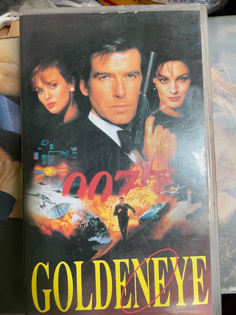 Goldeneye Vhs, Hobbies & Toys, Music & Media, CDs & DVDs on Carousell