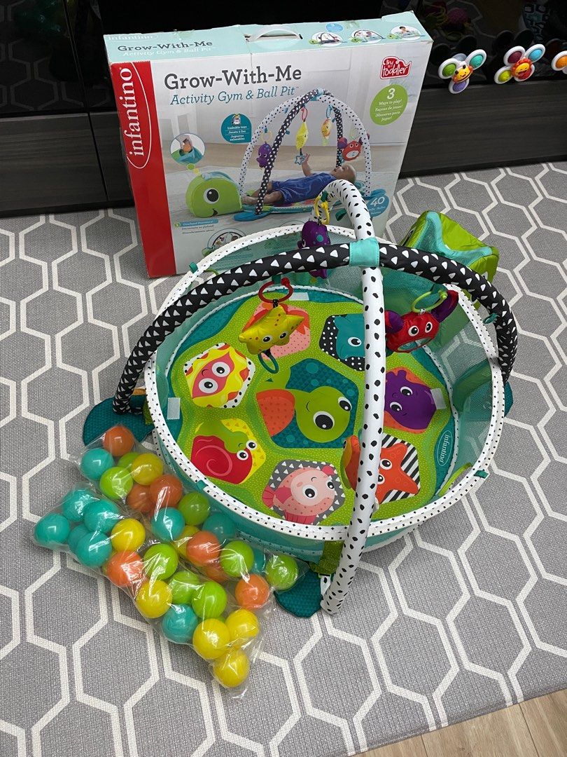 Grow with me activity gym & ball pit sales