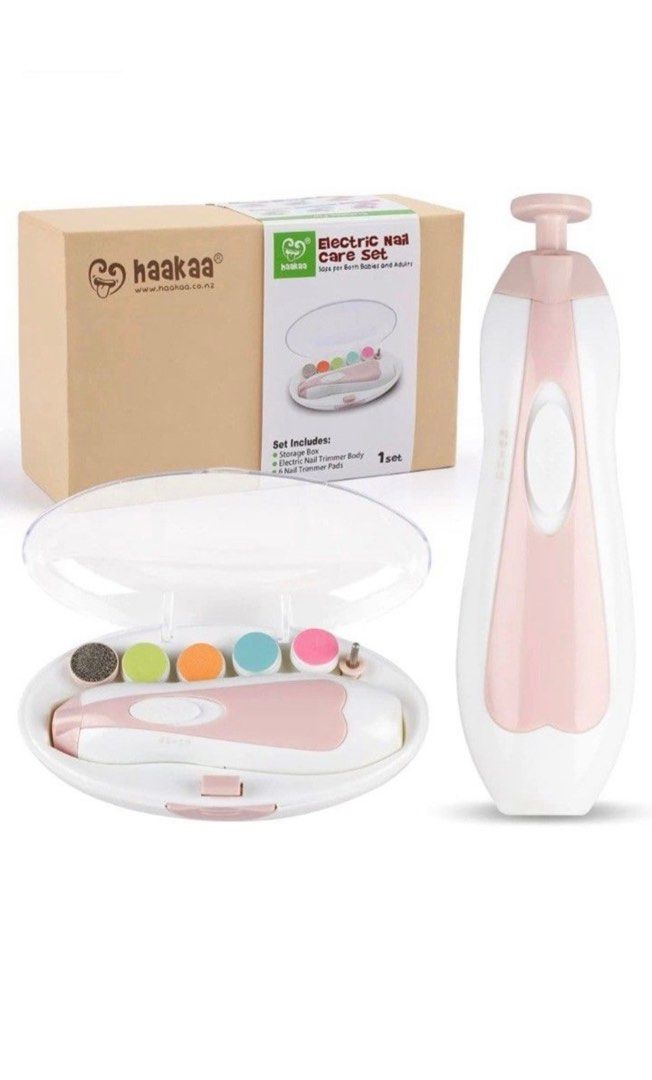 Haakaa Electric Nail Care Set, Babies & Kids, Bathing & Changing, Baby