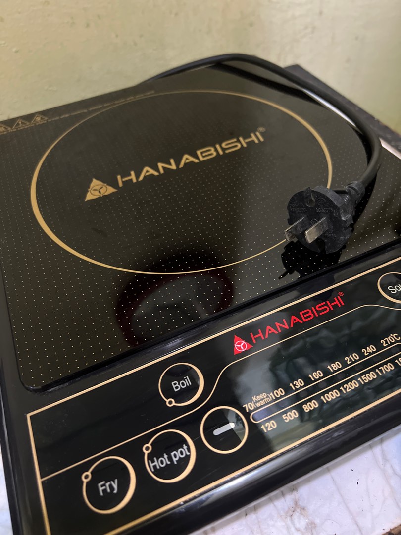Hanabishi Induction Cooker, TV & Home Appliances, Kitchen Appliances