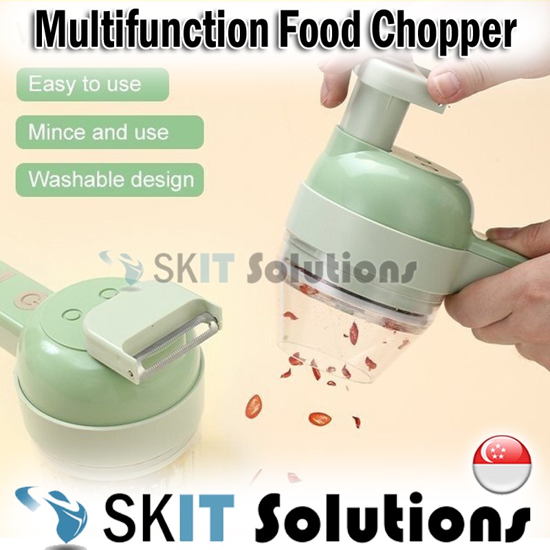 Handheld Food Chopper Multifunctional Electric Vegetable Whirlwind