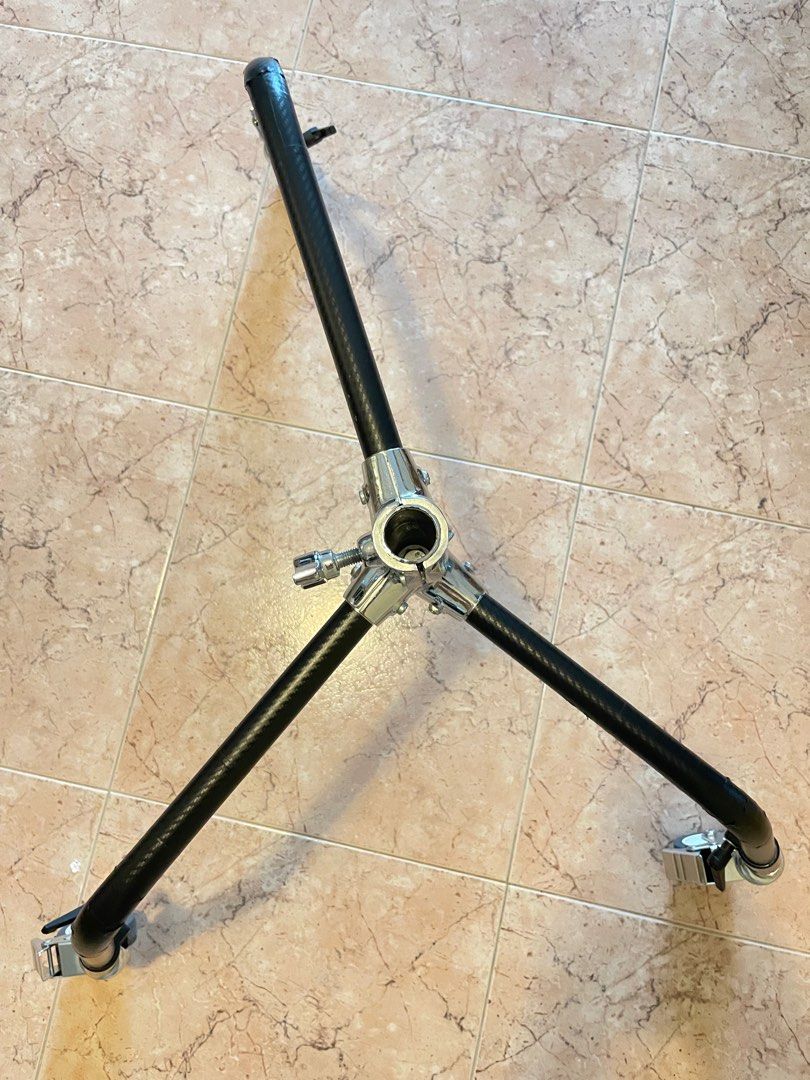 Heavy duty C Stand w wheels + Boom arm extension, Photography