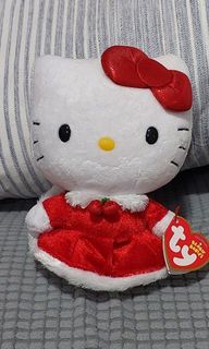 Hello Kitty TY Beanie Babies Set 6 Bean Bag Plush 2012