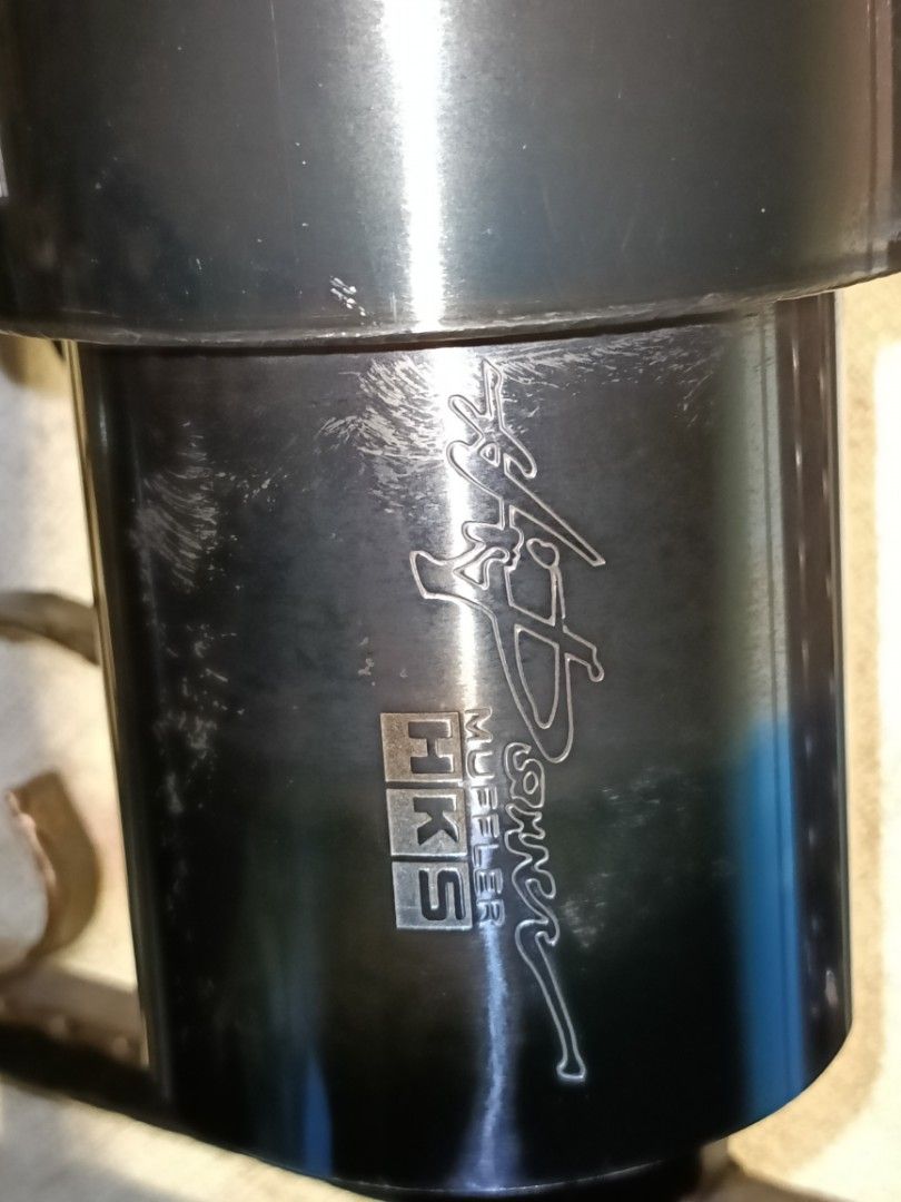 HKS x Jasma Racing Muffler, Auto Accessories on Carousell