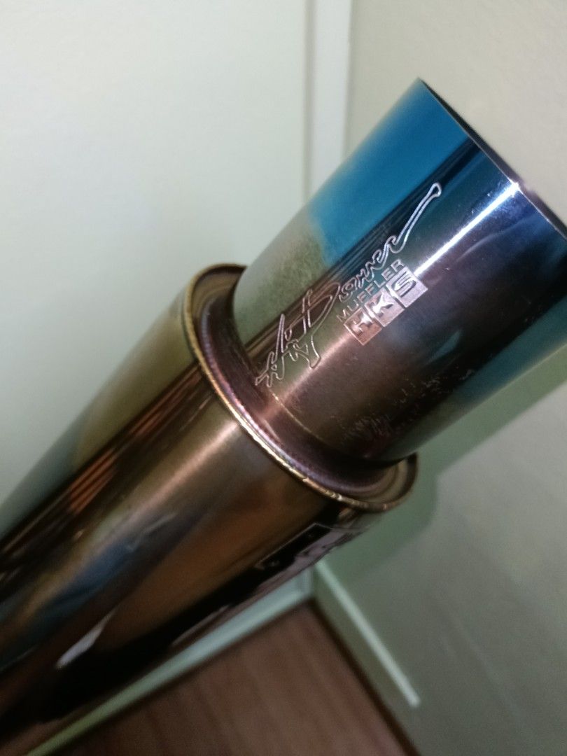 HKS x Jasma Racing Muffler, Auto Accessories on Carousell