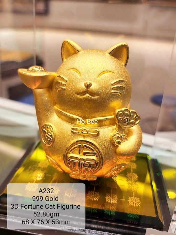 Fortune outlet cat figurine