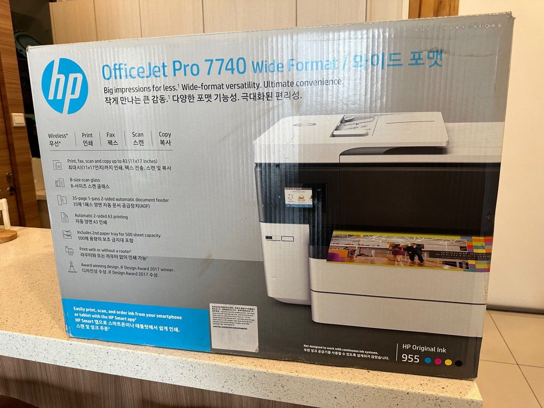 HP Office jet Pro 7740, Computers & Tech, Printers, Scanners & Copiers