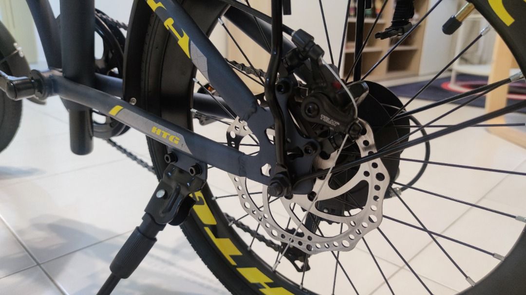 HTG Velcro Folding Bike / Basikal Lipat, Sports Equipment, Bicycles