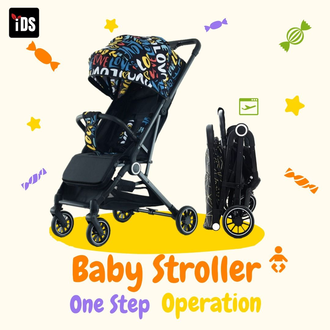 Airplane online stroller size