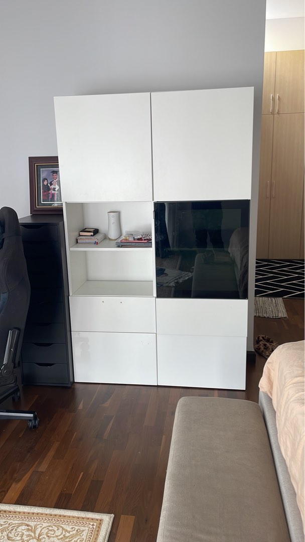 Ikea Besta Furniture & Home Living, Furniture, Shelves, & Racks on Carousell