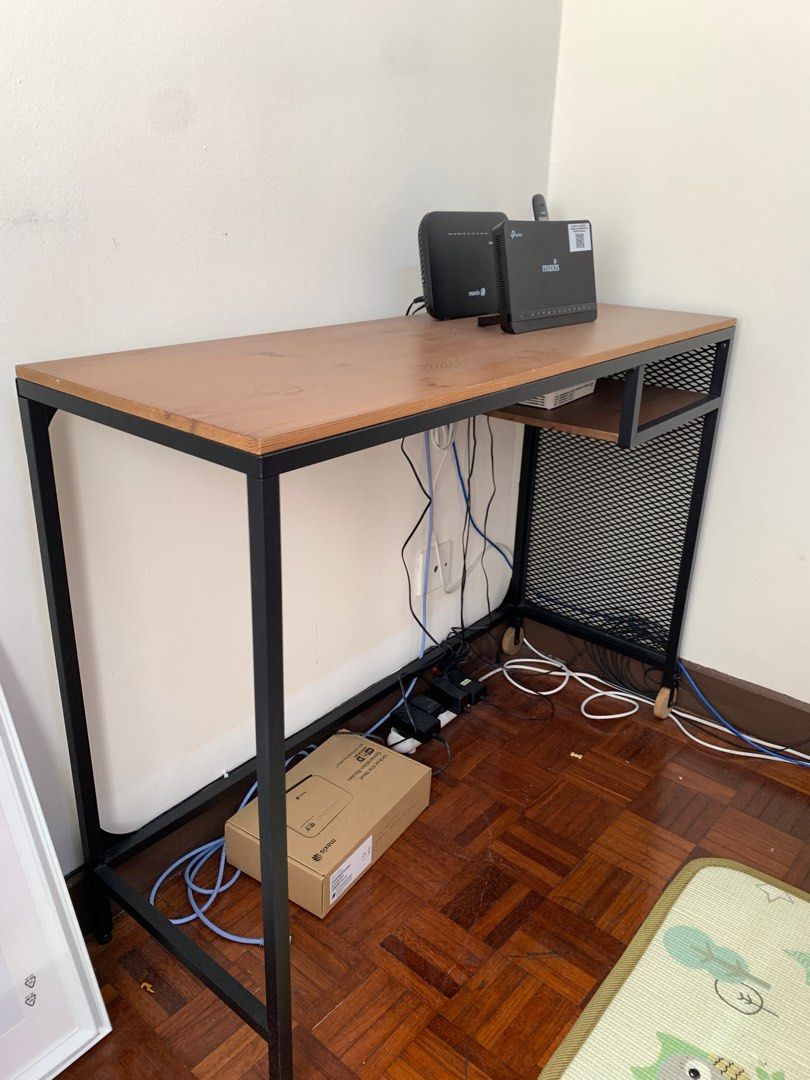 IKEA Fjallbo computer table for sale, Furniture & Home Living