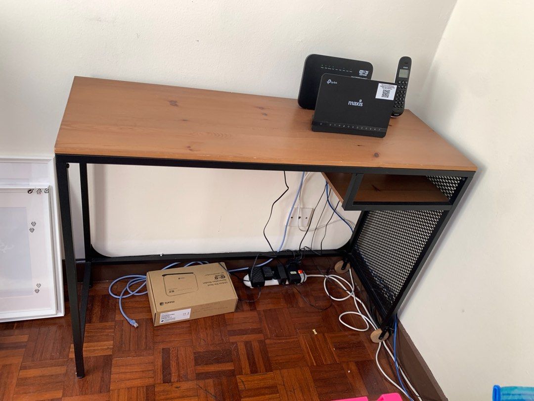 IKEA Fjallbo computer table for sale, Furniture & Home Living