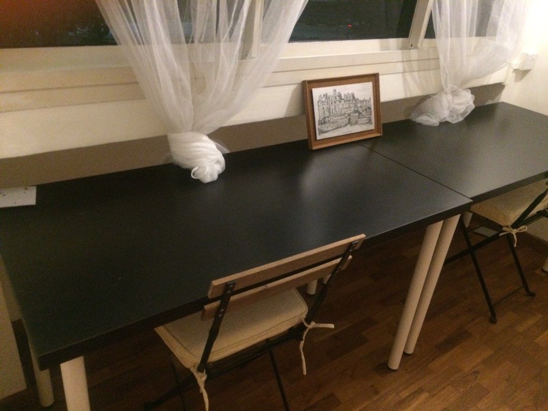 IKEA table with detachable legs, Furniture & Home Living, Furniture