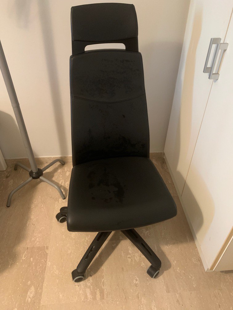 Ikea Volmar solid office chair, Furniture & Home Living, Furniture