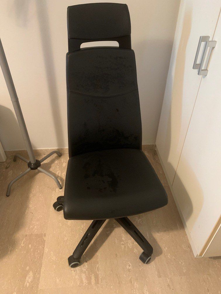 Ikea Volmar solid office chair, Furniture & Home Living, Furniture