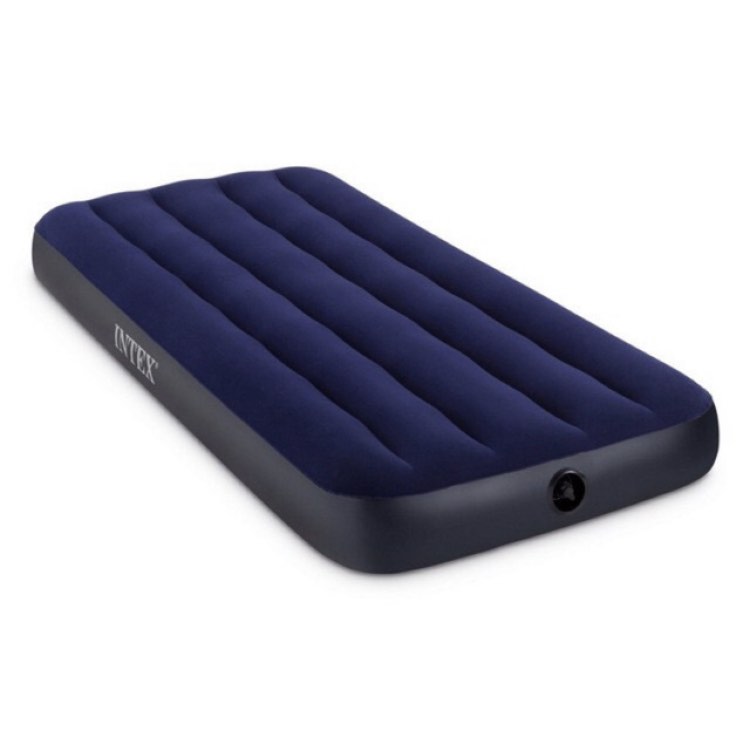 Intex Air Bed Single Size, Furniture & Home Living, Bedding & Towels on Carousell