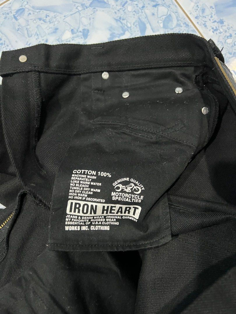 Iron heart Jeans 21Oz Made in Japan Samurai Flathead, Men's Fashion