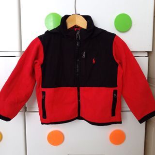 Jaket Polo Ralph Lauren Merah Hitam