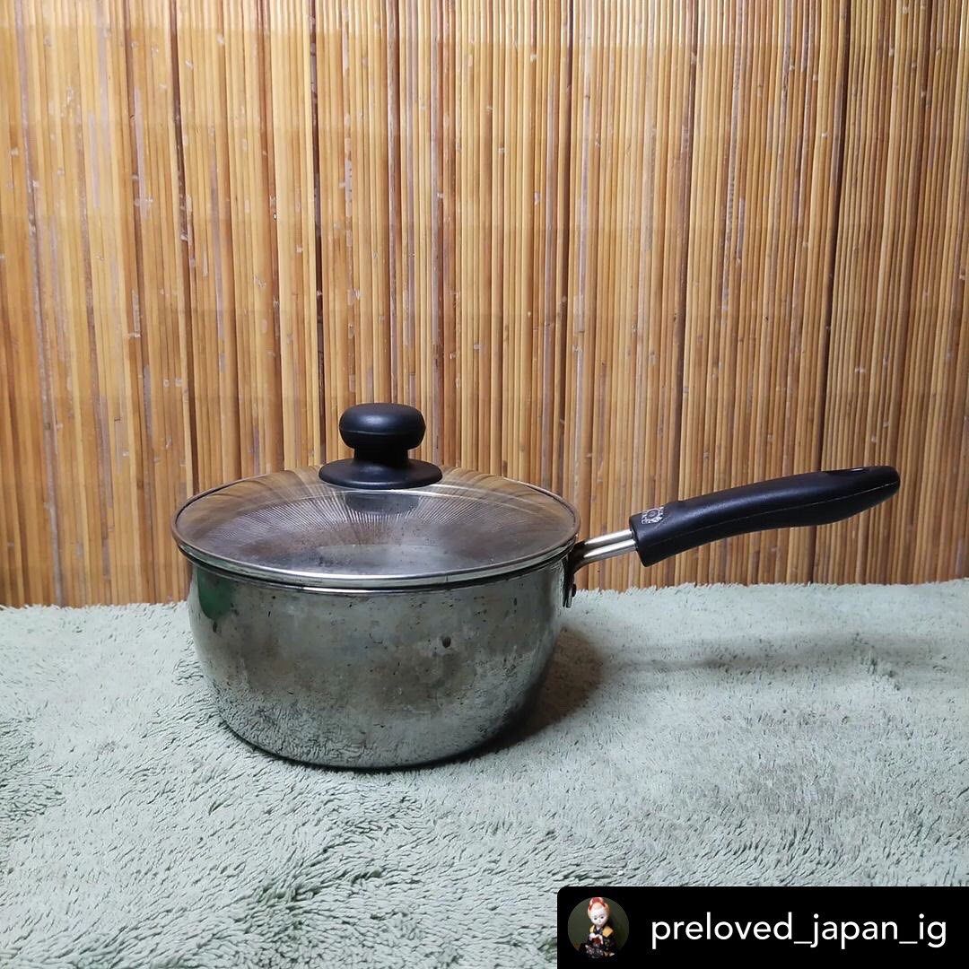 JAPAN STAINLESS STEEL SAUCE PAN, Furniture & Home Living, Kitchenware & Tableware, Cookware