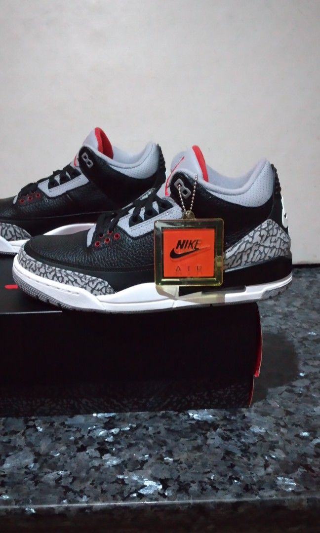 Jordan 3 Black Cement 2018