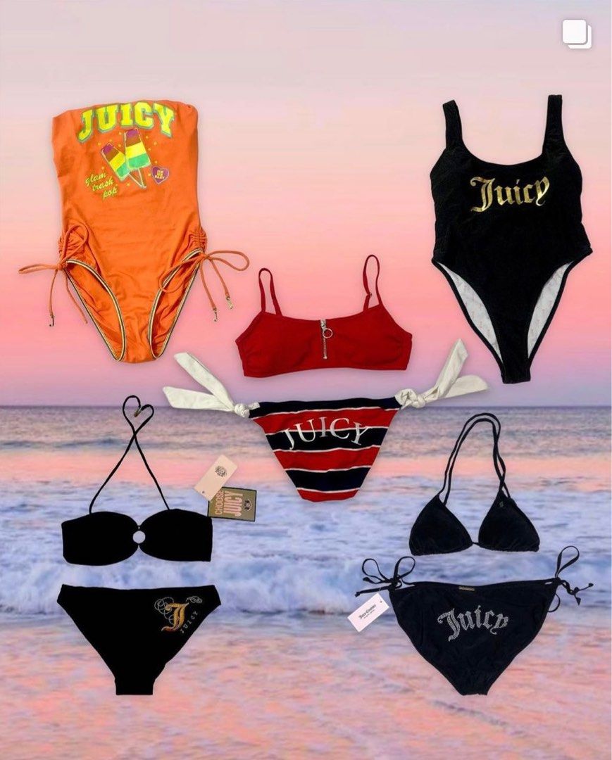 Juicy couture hotsell red swimsuit