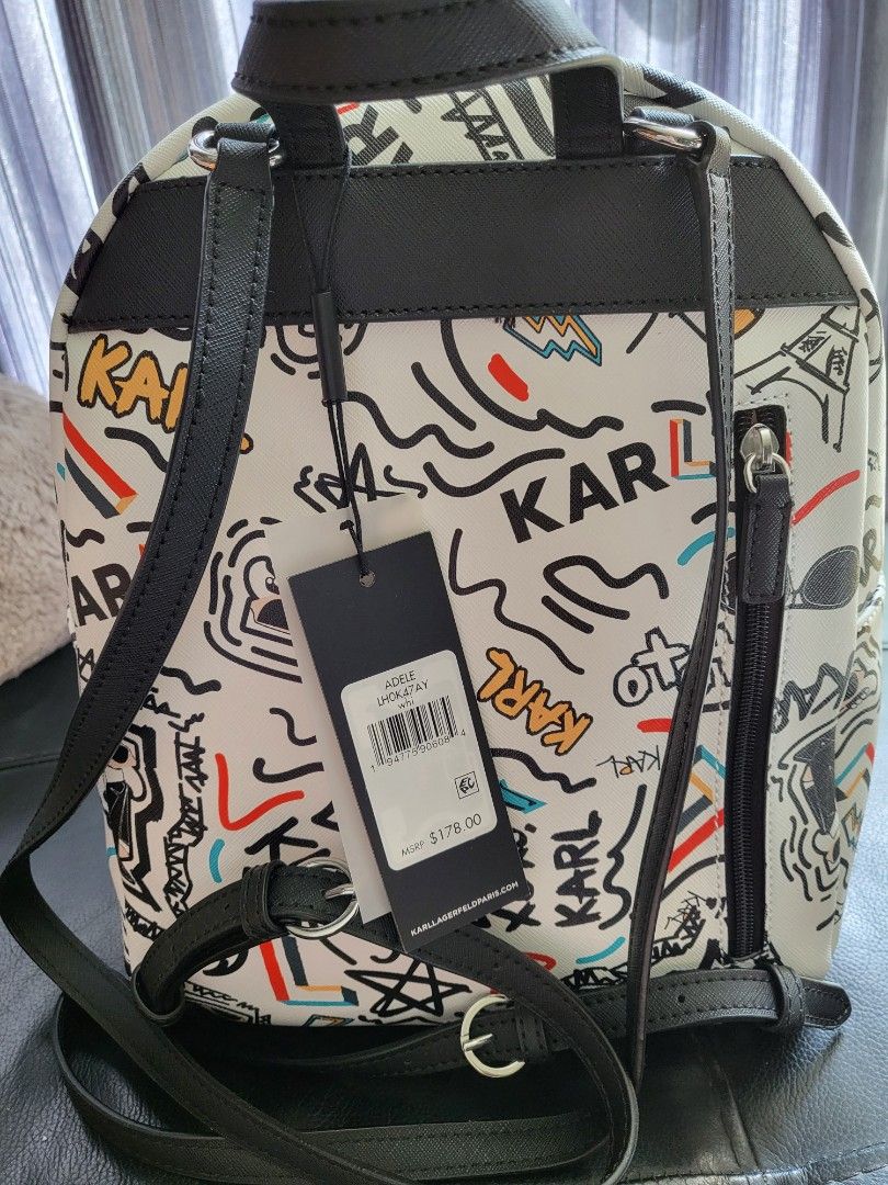 Karl lagerfeld backpack, Women's Fashion, Bags & Wallets, Backpacks on