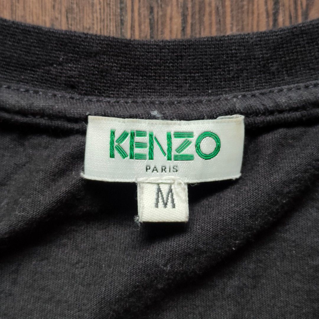 Kenzo Tshirt Logo Paris Jungle White main image 0