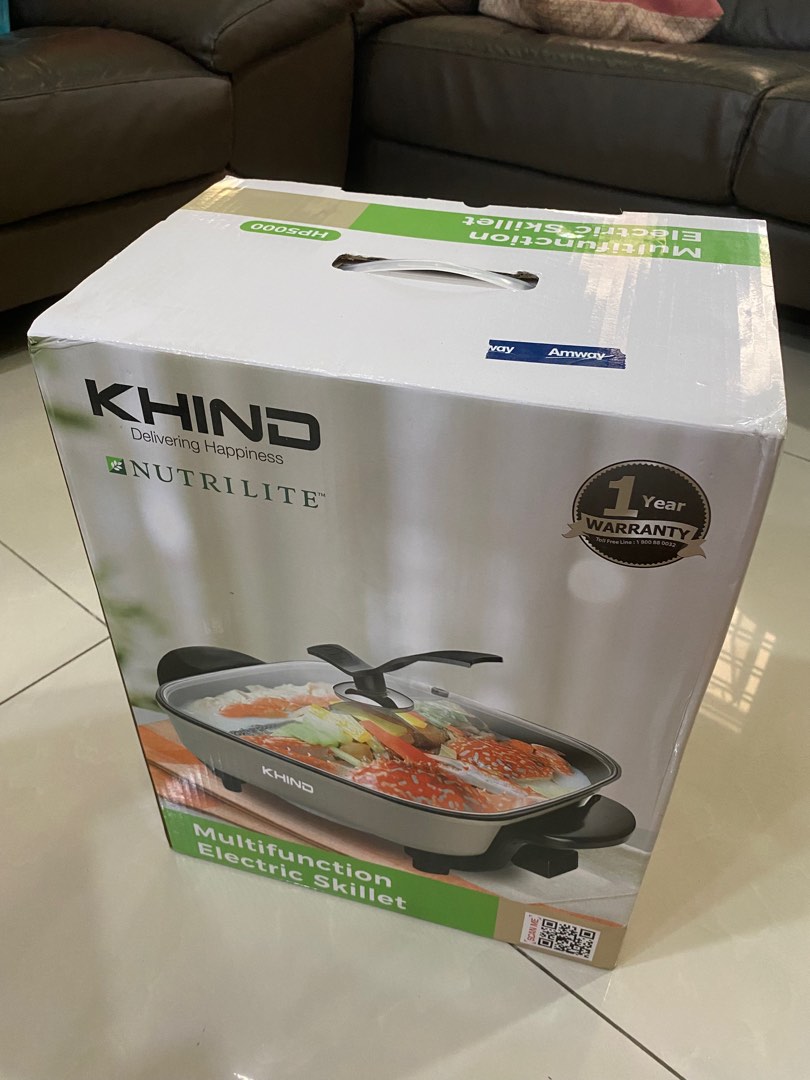 KHIND multifunction electric skillet, TV & Home Appliances, Kitchen