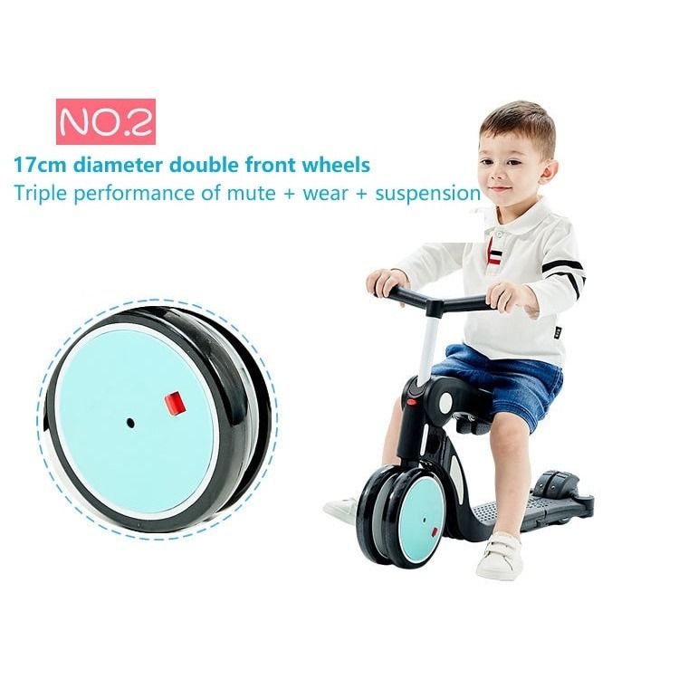 Kid Balance Bike 5 in 1, Children Scooter, Balancing Bike 5 in 1, Multi