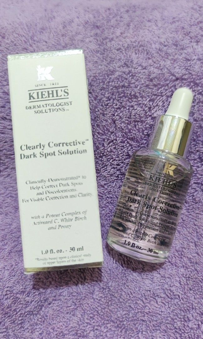 KIEHL'S Clearly Corrective Dark Spot Solution 30ml, Beauty & Personal Care, Face, Face Care on