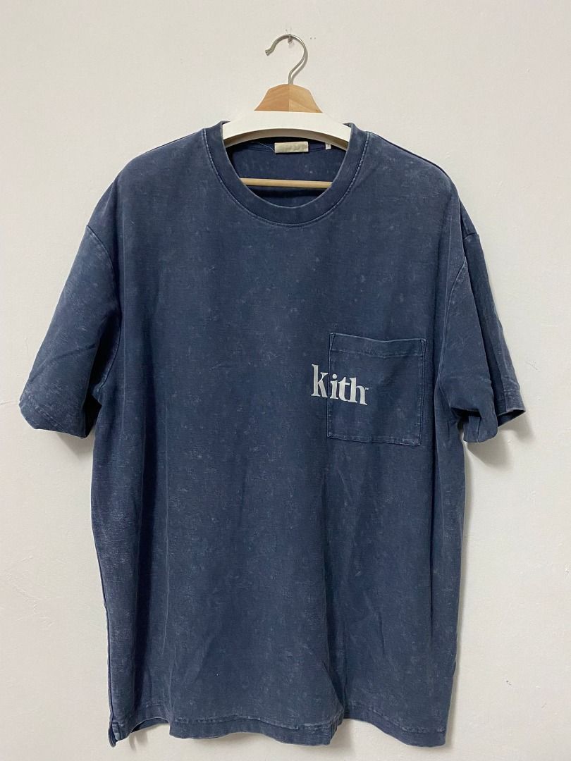 Kith Indigo Quinn Tee Dark Indigo