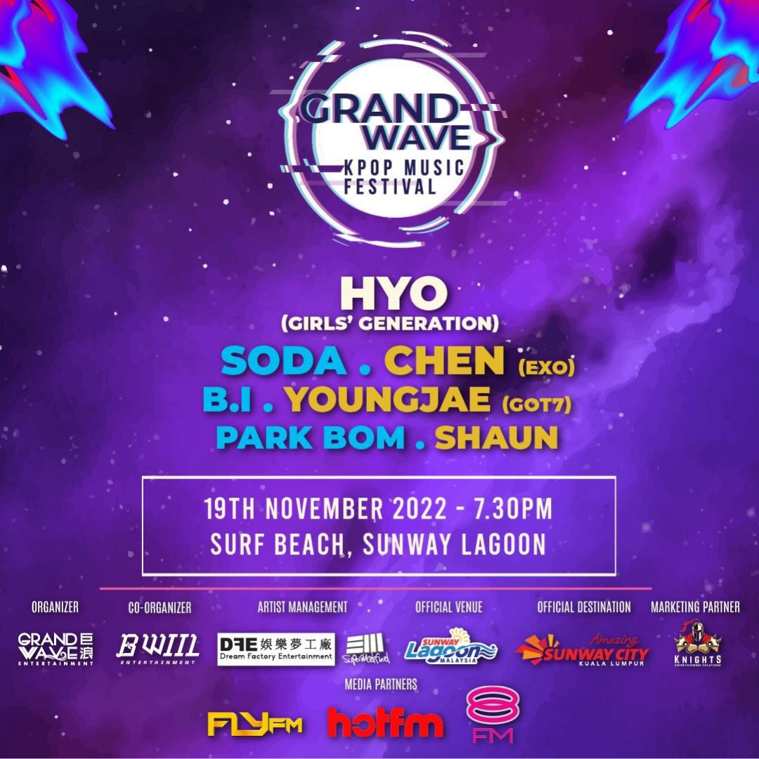 KPOP Grand Wave Ticket, Tickets & Vouchers, Event Tickets on Carousell