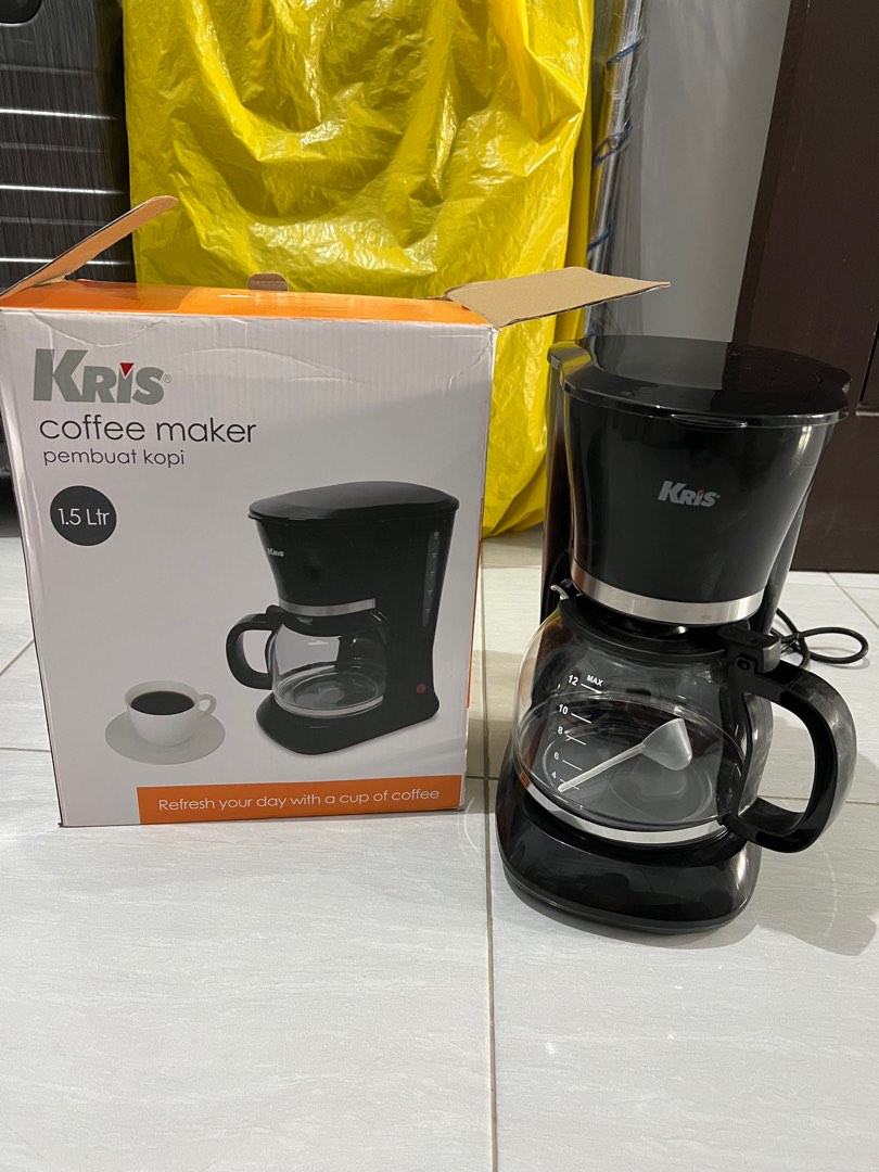 Kris Coffee Maker 1,5L, Kitchen & Appliances di Carousell