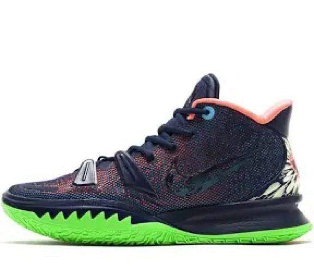 kyrie 7 navy and white