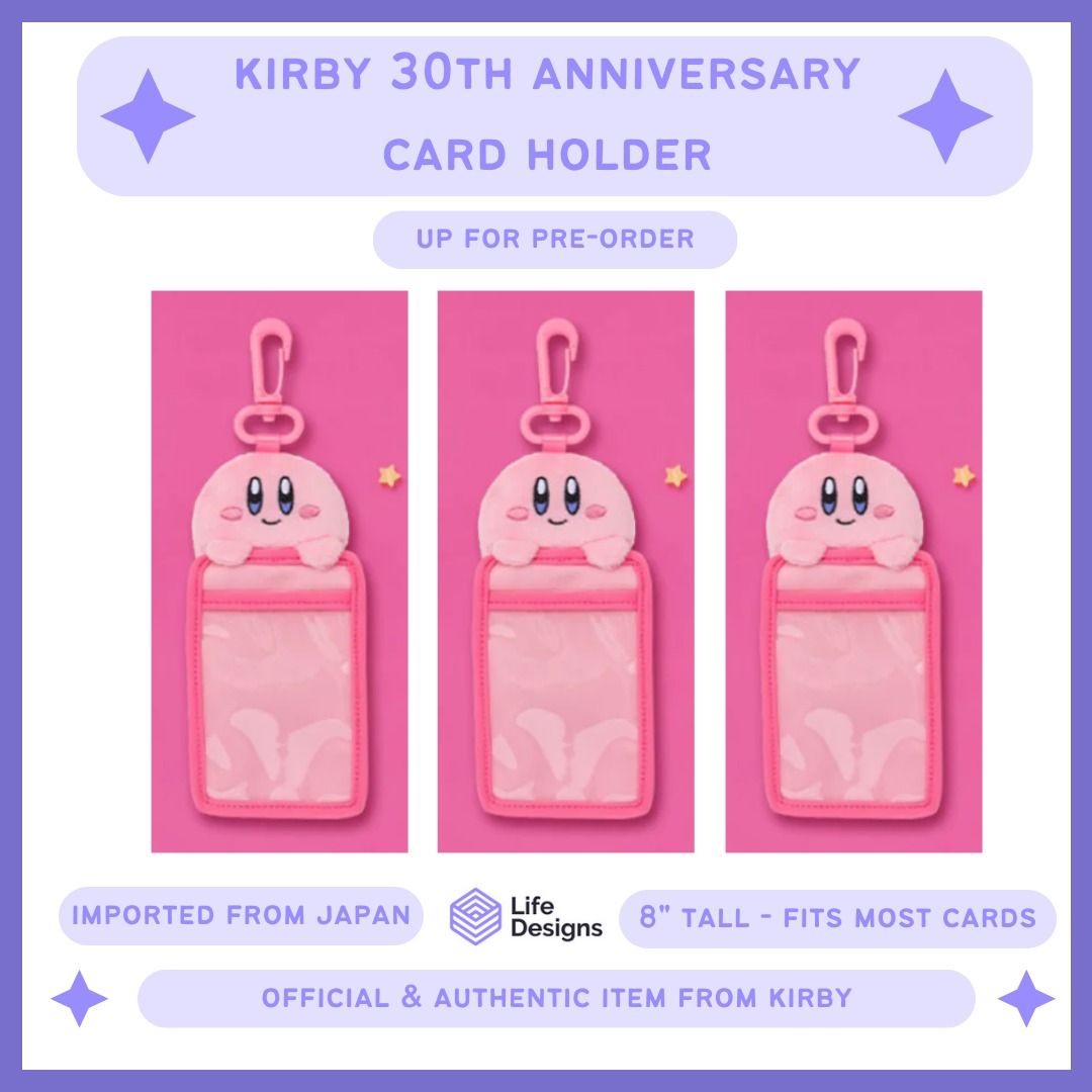 Kirby 30th Anniversary Star Card Holder – JapanLA