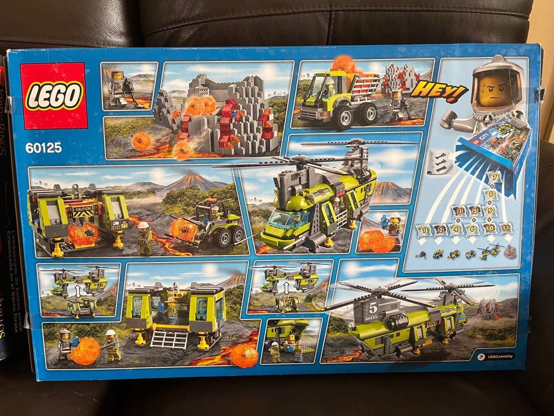 LEGO 60125 Volcano Heavy lift Helicopter Hobbies Toys Toys