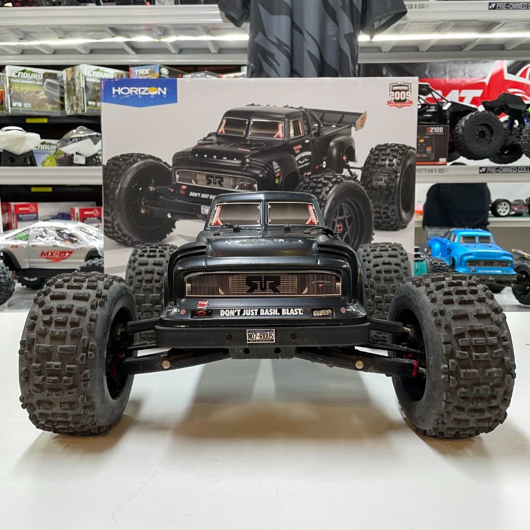 Pignone Centrale In Titanio (Spool) Per Arrma Notorious 6s, RamJam Racing RAM001, Scala 1/8