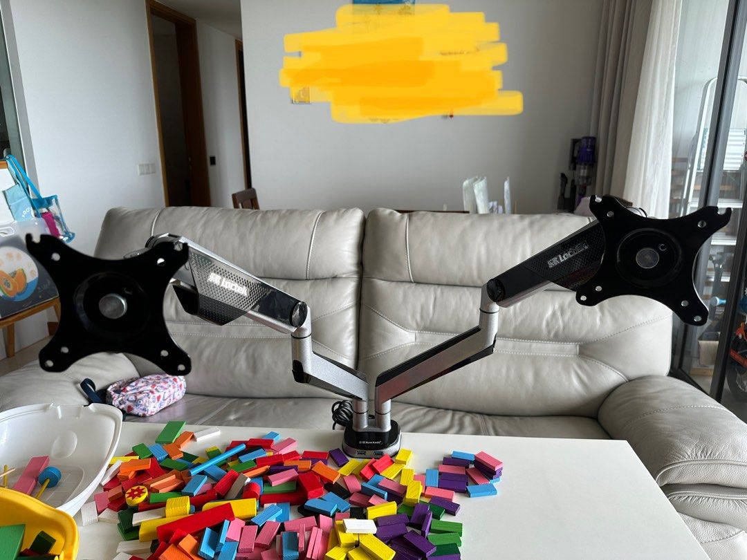 Loctek dual-monitor arms, Computers & Tech, Parts & Accessories, Other ...