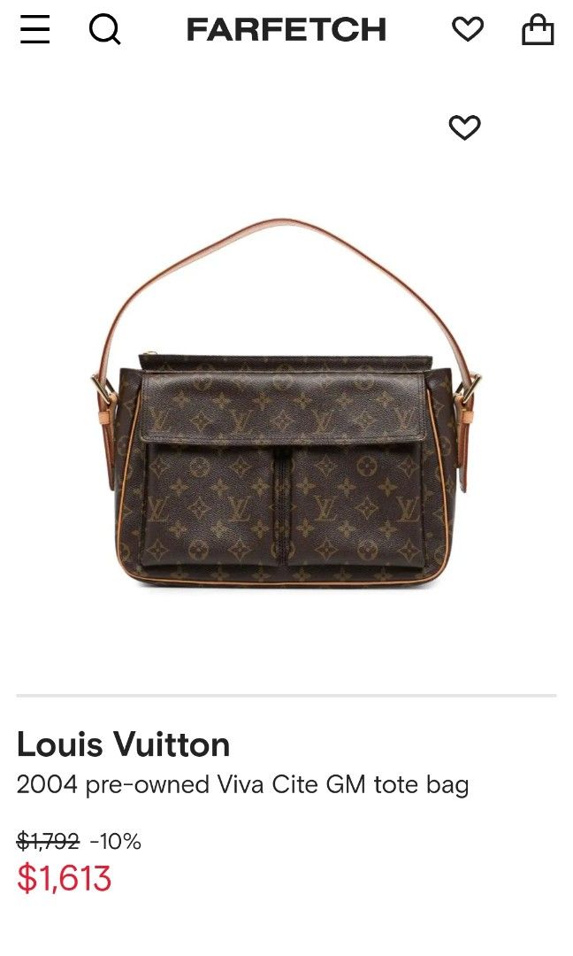 Louis Vuitton 2004 pre-owned Viva Cite GM tote bag