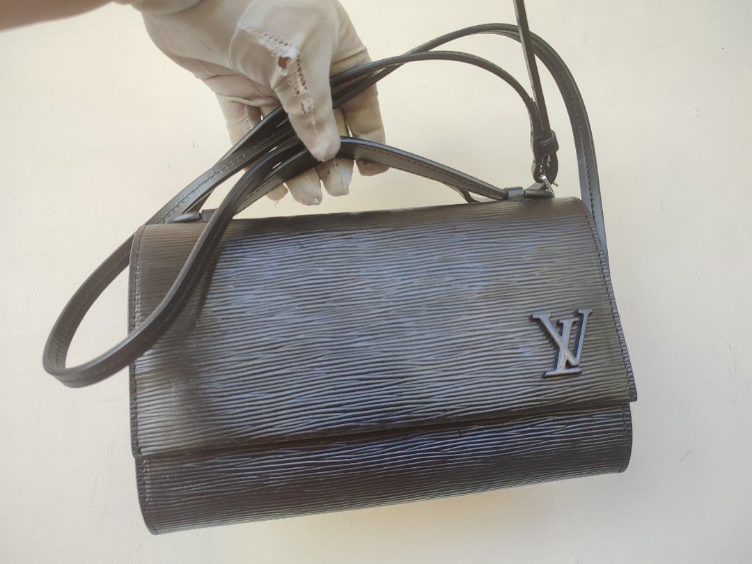 Authentic Louis Vuitton Clery epi leather denim, Men's Fashion, Bags, Sling  Bags on Carousell