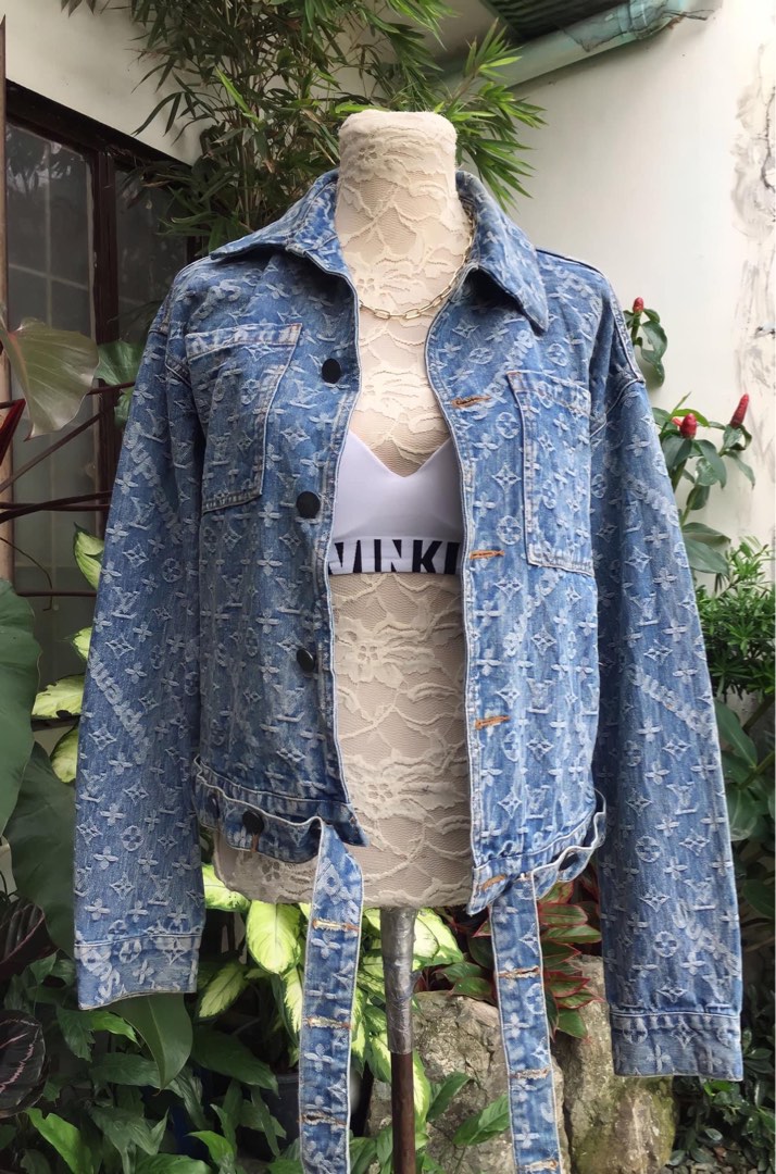 Louis Vuitton Denim Jacket for Ladies In mint condition Good as new Size  40, Women's Fashion, Coats, Jackets and Outerwear on Carousell