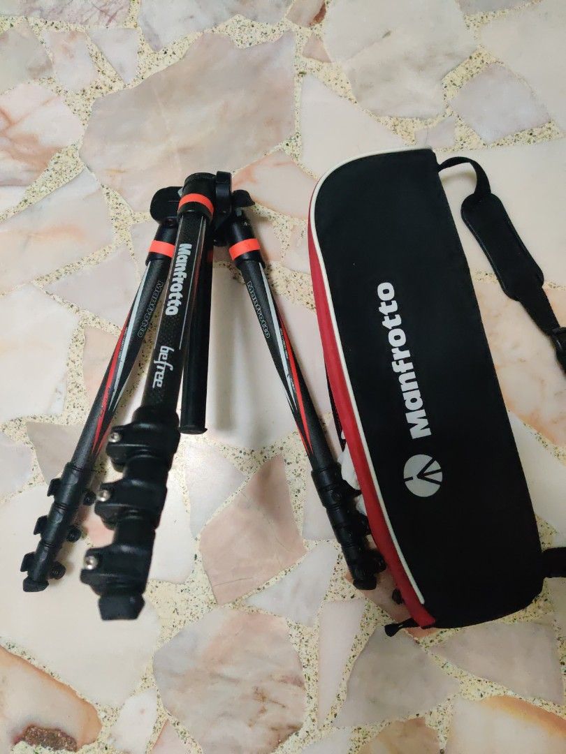 Manfrotto Be Free Carbon Tripod, Photography, Photography Accessories