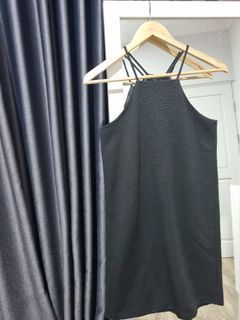 Mango black dress