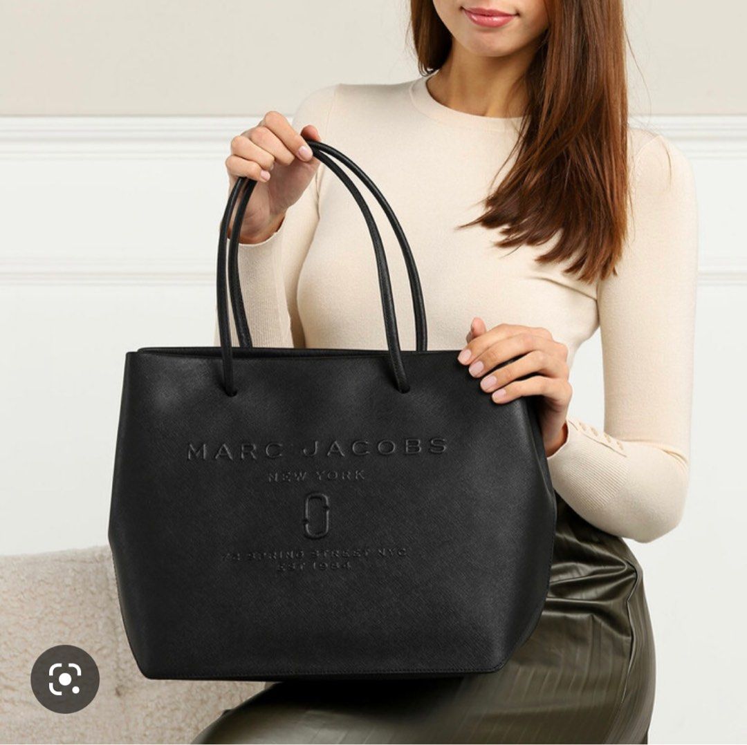 Marc jacobs best sale shopper leather tote