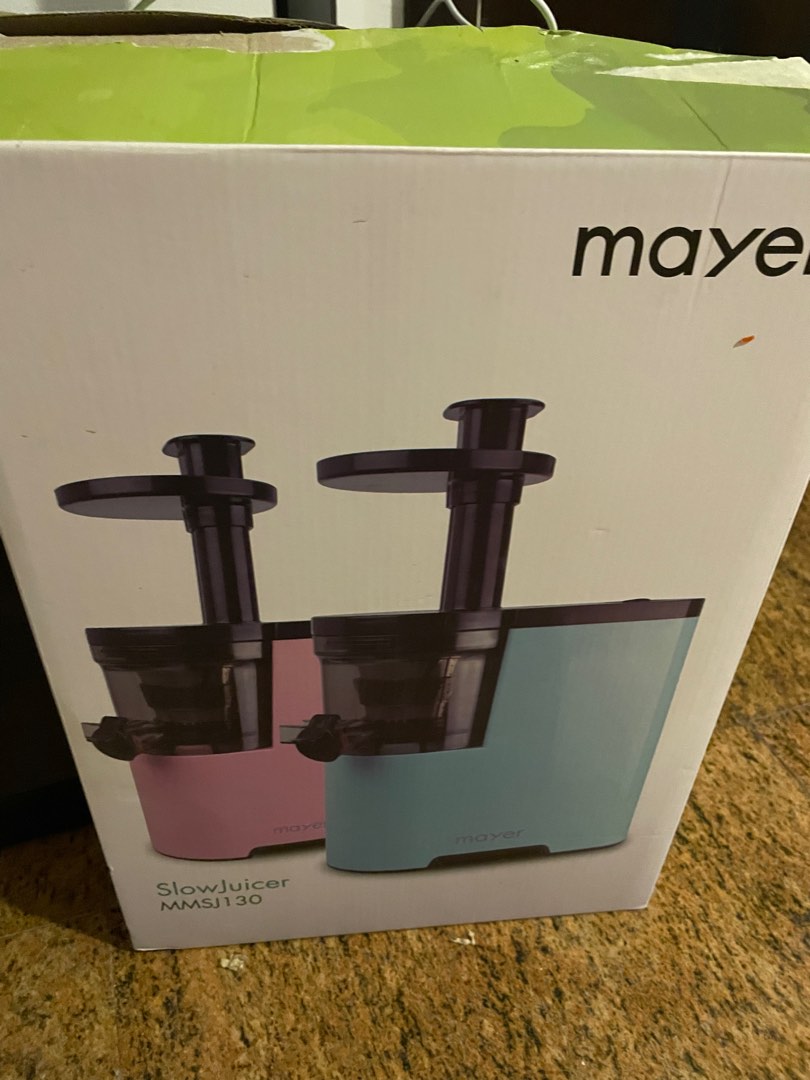 Mayer Slow Juicer, TV & Home Appliances, Kitchen Appliances, Juicers