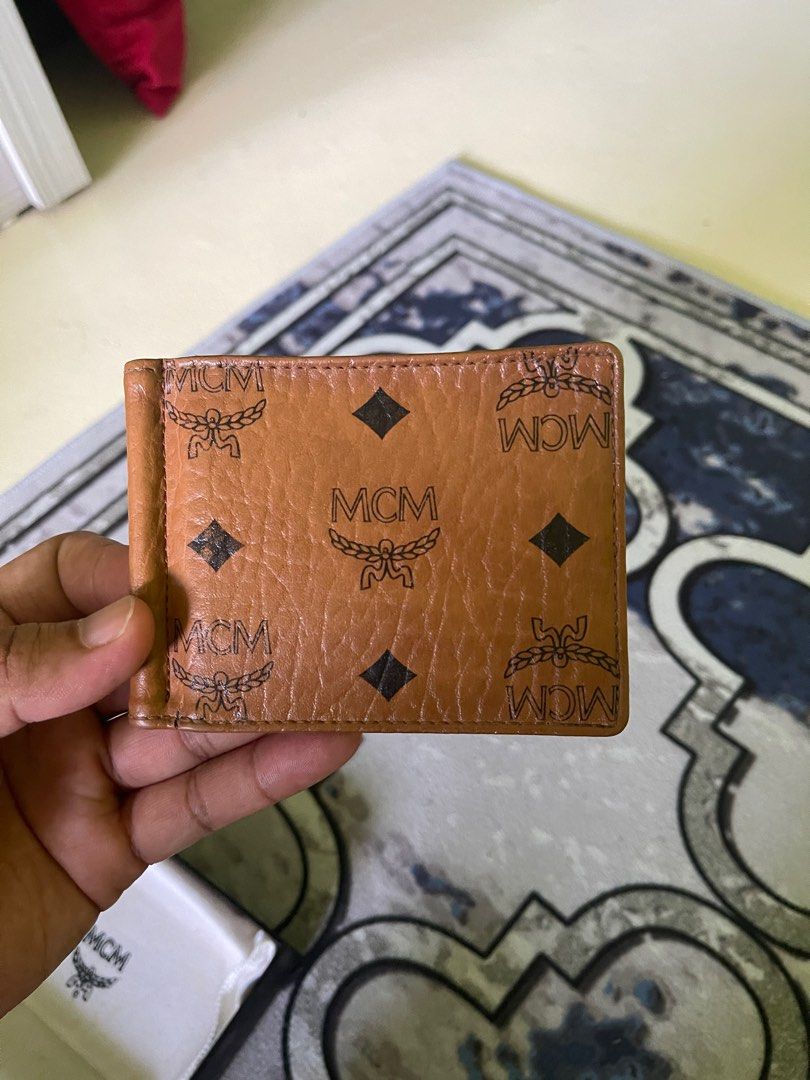 MCM money clip, Men's Fashion, Watches & Accessories, Wallets & Card Holders on Carousell